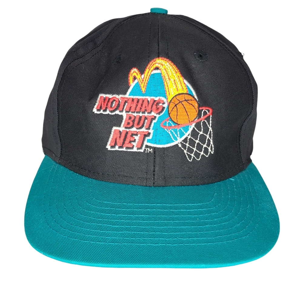McDonald's Nothing But Net Vintage Snapback Hat